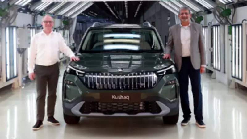 Skoda Kushaq Facelift Production Begins in India, Bookings Open Ahead of 2026 Launch