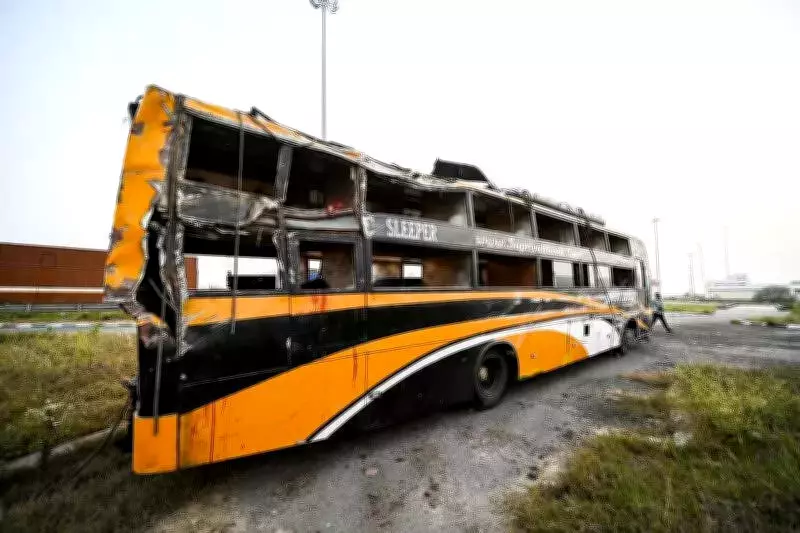 Sleeper Bus Inspection Reveals Shocking Safety Violations After Fatal Accident
