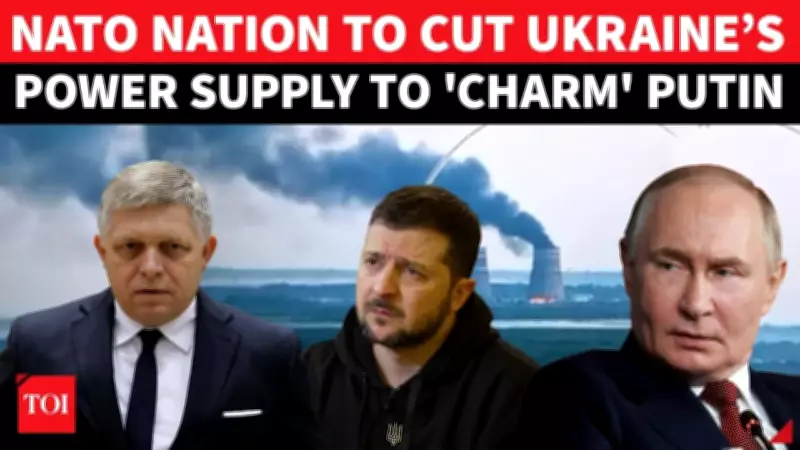 Slovakia Threatens Ukraine's Power Supply Over Oil Transit Dispute