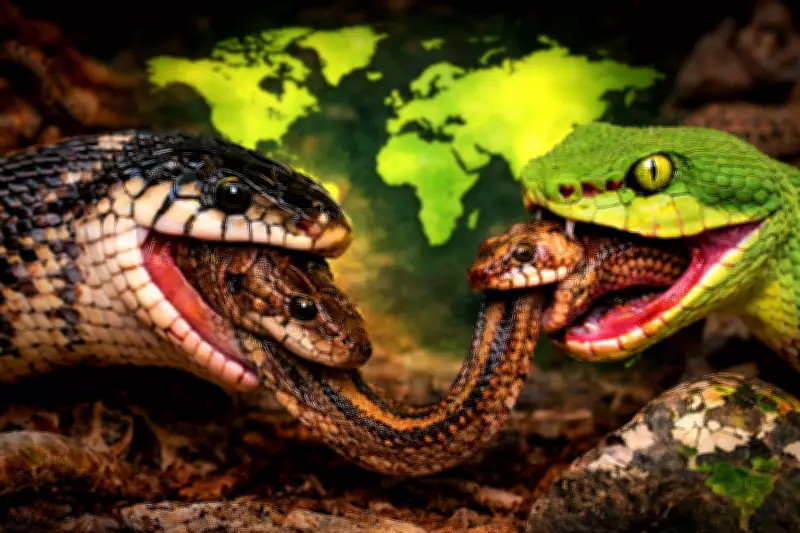 Snake Cannibalism Study Reveals Widespread Behavior Across 200 Species