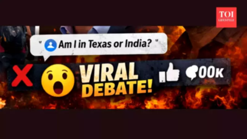 Social Media Clash Over Indian Presence in Texas Sparks Immigration Debate