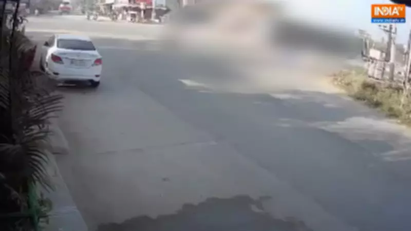 Software Engineer Killed as Container Lorry Crushes Car on Chittoor-Bengaluru Highway