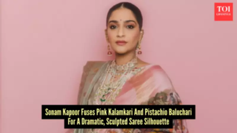 Sonam Kapoor Redefines Maternity Fashion with Iconic Saree Ensemble