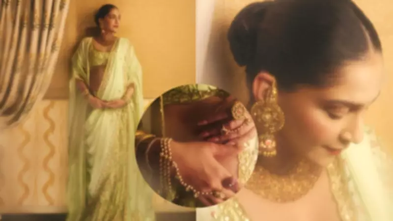 Sonam Kapoor's Custom Shehlaa Khan Gown Steals Spotlight at Baby Shower