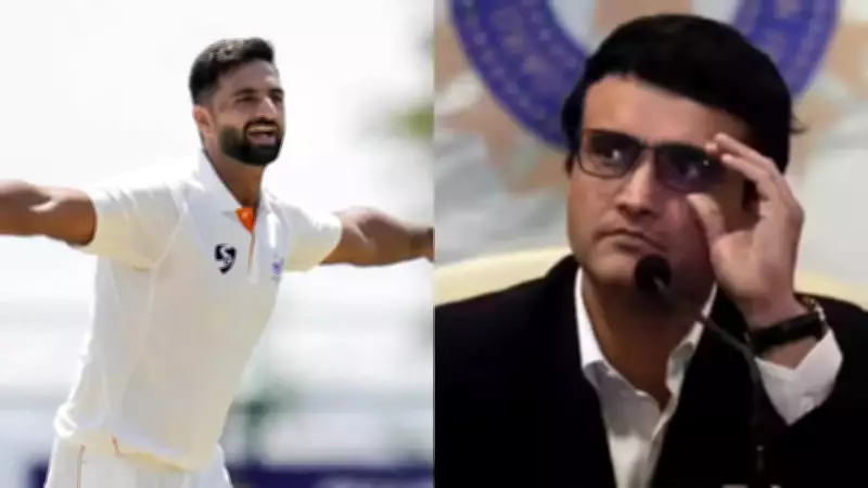 Sourav Ganguly Endorses Auqib Nabi for India Selection After Ranji Trophy Heroics