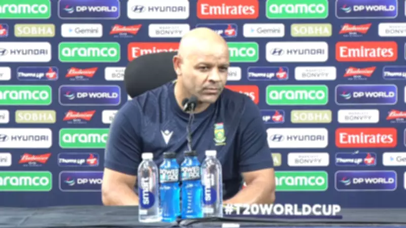 South Africa's Ashwell Prince Addresses Media Before T20 World Cup Clash With Zimbabwe