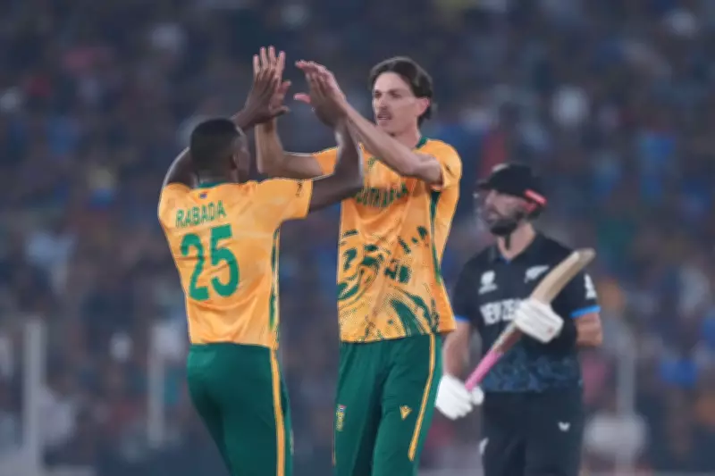 South Africa's Pace Duo Ngidi & Jansen Shine in T20 World Cup with Smart Bowling