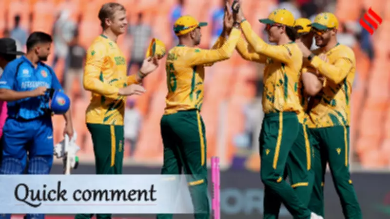 South Africa's T20 World Cup Thriller Win Over Afghanistan Boosts Title Credentials