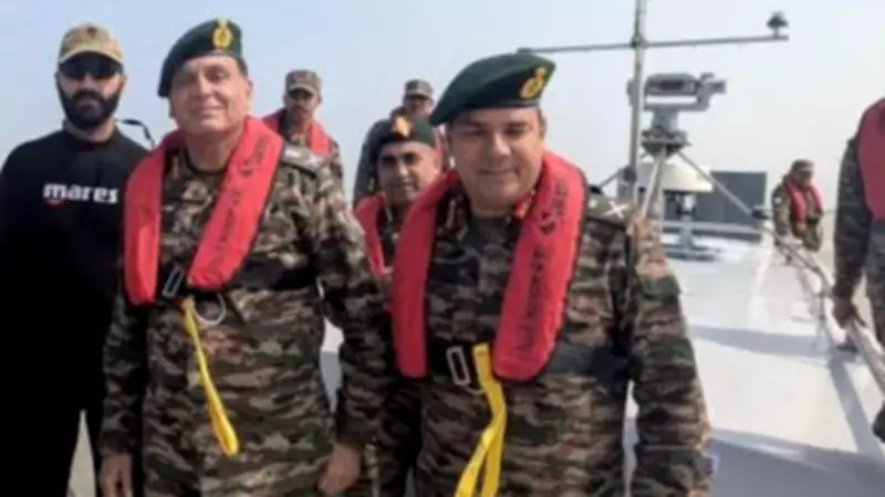 Southern Army Commander Reviews Gujarat's Creek and Kutch Sectors in Operational Assessment