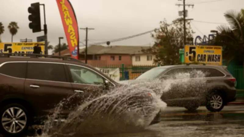 Southern California Braces for Flash Floods as Powerful Storm System Hits