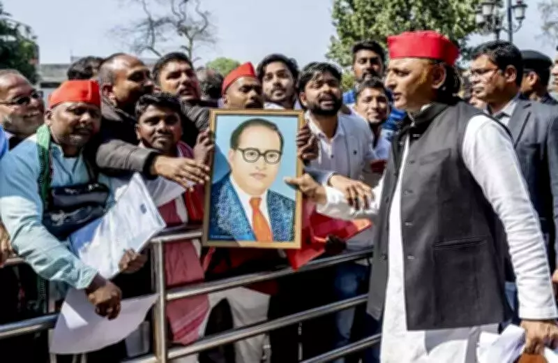 SP Chief Akhilesh Yadav Directs Celebration of Kanshi Ram Birth Anniversary as Bahujan Samaj Diwas