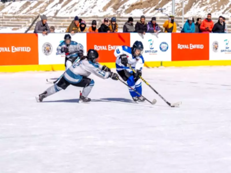 Spiti Cup Season 3 Kicks Off with Ice Hockey and Speed Skating in Himalayas