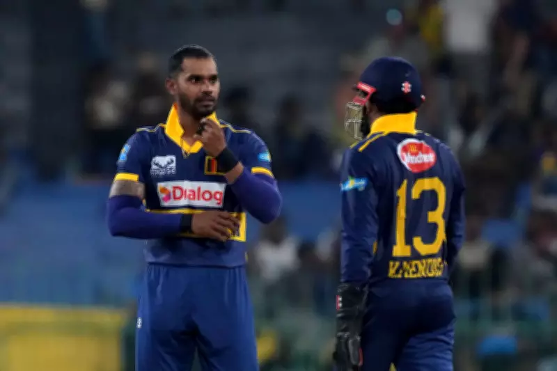 Sri Lanka Drops Test Captain Dhananjaya de Silva from T20 World Cup Squad