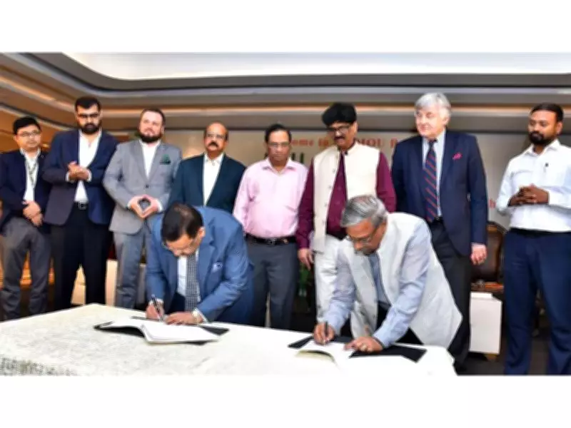 SRM University AP Partners with JK Srivastava Hynfra to Establish Green Hydrogen Centre of Excellence