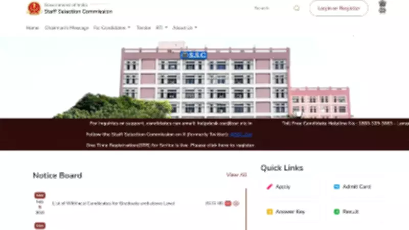 SSC Phase-13 Selection Post Results 2025 Out: 67,543 Candidates Shortlisted