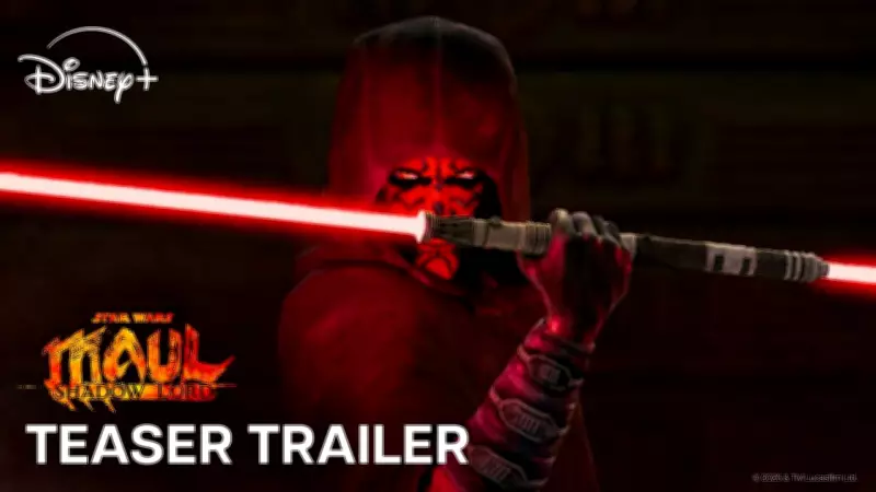 Star Wars: Maul - Shadow Lord Teaser Drops with Sam Witwer, Wagner Moura