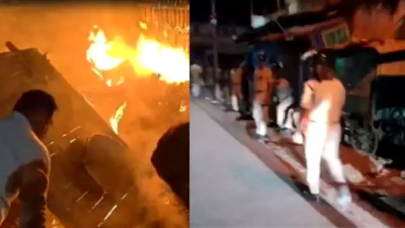 Stone Pelting at Shivaji Jayanti Procession Sparks Communal Tension in Karnataka's Bagalkot