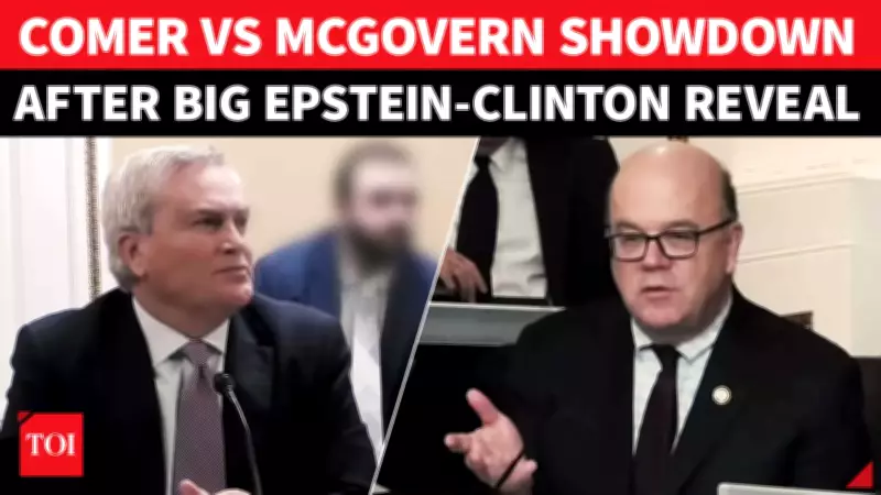 ‘Stop Lying To My Face’: Comer’s Fiery Clash With McGovern Over Clinton-Epstein Link