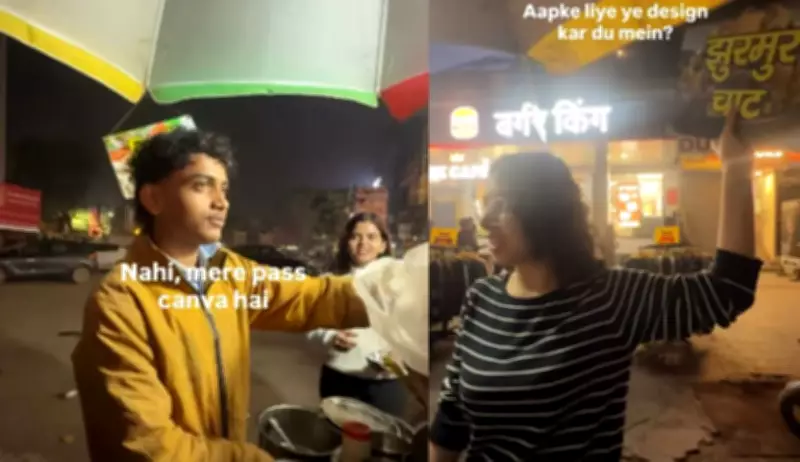 Street Vendor's Savage 'Canva' Reply to Woman Goes Viral, Internet Cheers