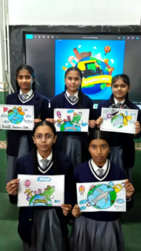 Students Showcase Tourism Vision in Poster Making Competition on International Tourism Day