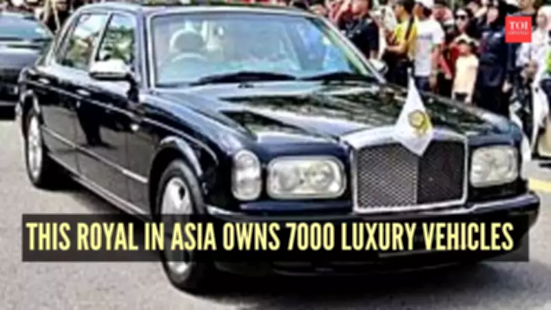 Sultan of Brunei's 7,000 Luxury Car Collection: 500 Rolls-Royce, 450 Ferraris