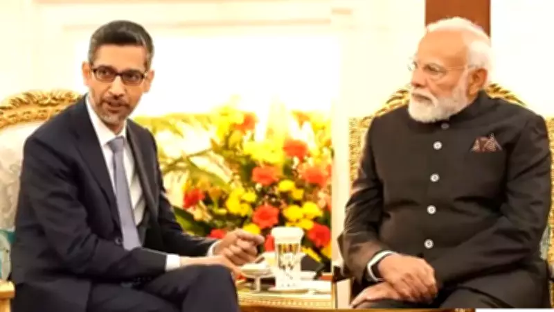 Sundar Pichai Meets PM Modi at AI Impact Summit 2026 Day 3