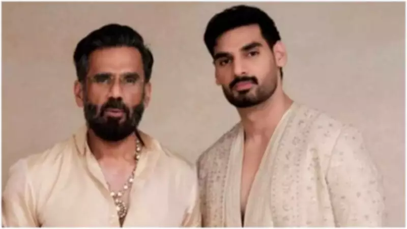 Suniel Shetty Defends Son Ahan, Slams Rumors of Entourage Costs and Tantrums