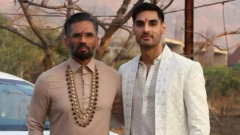 Suniel Shetty Denies Rumors of Ahan's Entourage Costs Delaying Film 'Sanki'