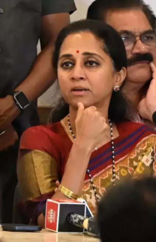 Supriya Sule Backs FDA Minister Narhari Zirwal, Criticizes CM Fadnavis Over ACB Raid