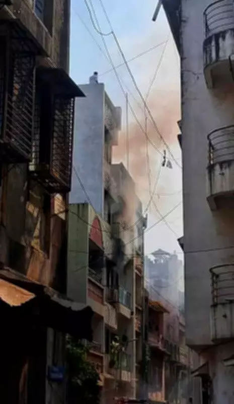 Surat House Fire Contained After Intense Hour-Long Battle by Firefighters