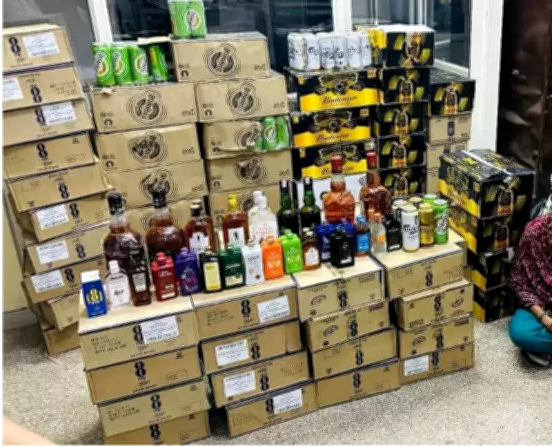 Surat Woman Arrested for 44th Time in Major Bootlegging Raid