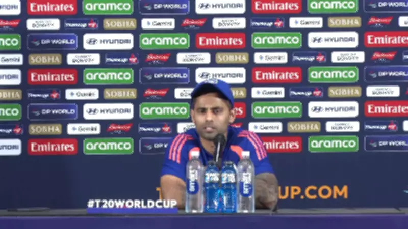 Suryakumar Yadav Addresses Press Ahead of India vs South Africa T20 World Cup Clash