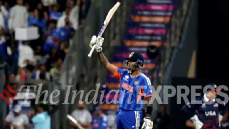 Suryakumar Yadav's Gritty Knock Rescues India in Tense T20 World Cup Opener Against USA