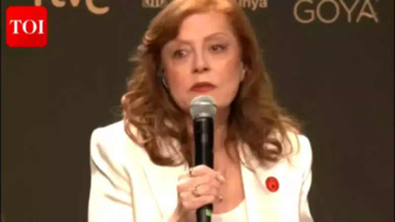 Susan Sarandon Praises Spain's Gaza Stance, Reveals Hollywood Blacklisting
