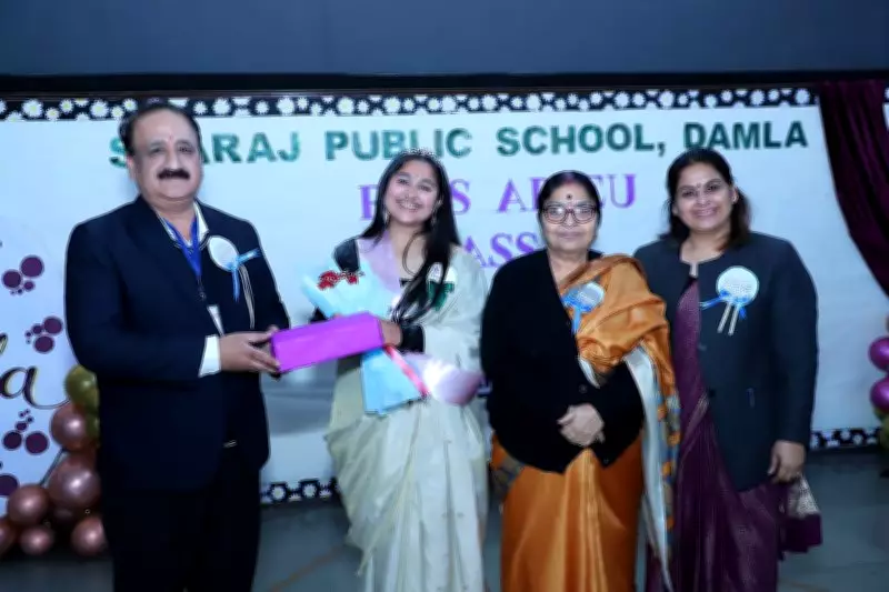 Swaraj School Celebrates First Class XII Batch Farewell with Emotional Ceremony