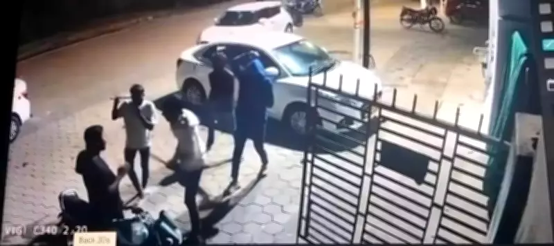 Sword-Wielding Gang Attacks Cafe Patrons in Bhubaneswar, Injuring Two