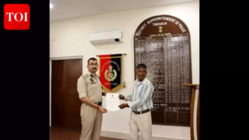 Tailor's 27-Year Traffic Duty in Assam Town Earns Police Recognition