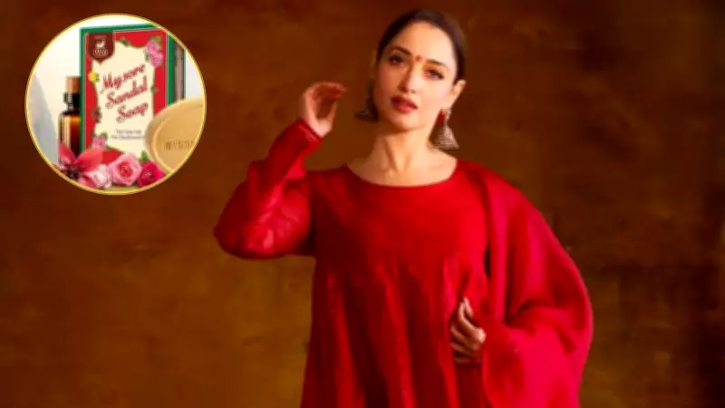Tamannaah Bhatia Launches as KSDL Ambassador, Mysore Sandal Soap Relaunches