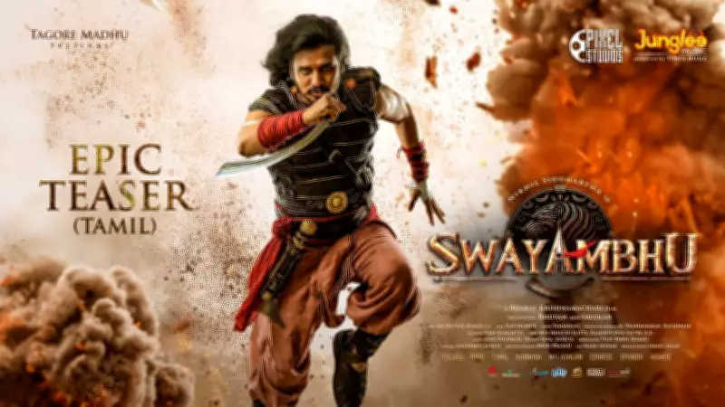 Tamil Film 'Swayambhu' Official Teaser Released, Starring Nikhil and Samyuktha