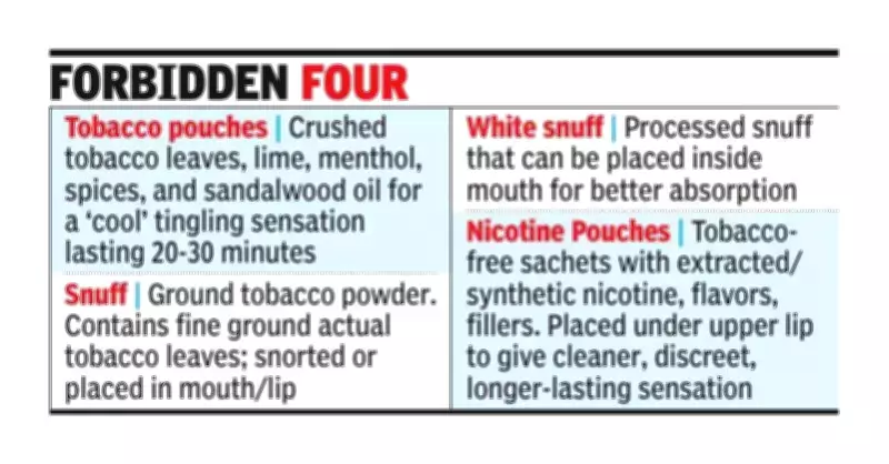 Tamil Nadu Drugs Control Warns Public Against Illegal Online Nicotine Pouches