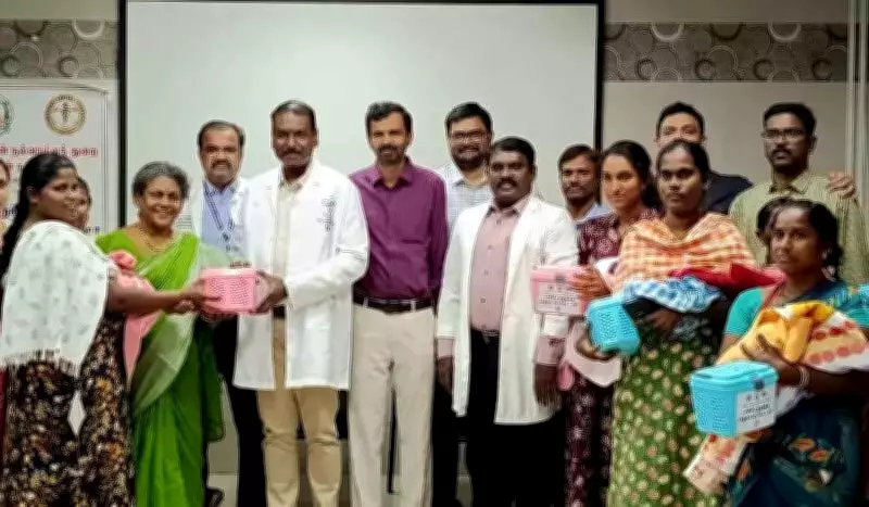 Tamil Nadu Launches Baby Care Kit Initiative at Madurai's Rajaji Hospital