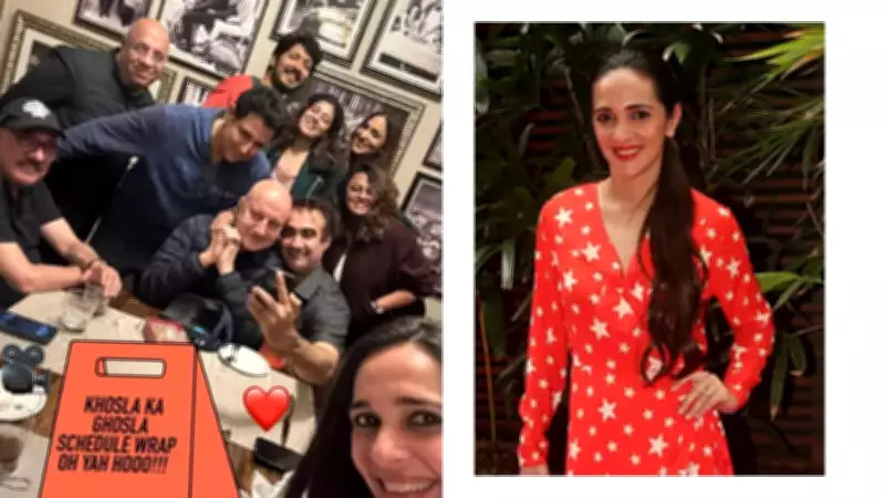 Tara Sharma Celebrates 'Khosla Ka Ghosla 2' Wrap with Nostalgic Cast Selfie