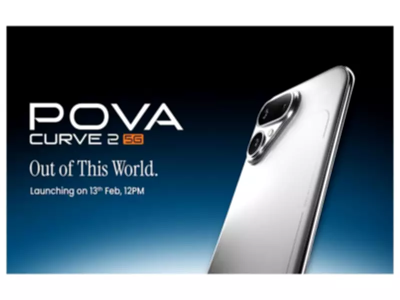 Tecno Pova Curve 2 Launch: Big Power Meets Slim Design on February 13