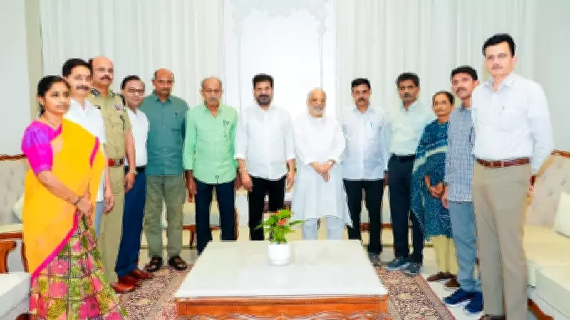 Telangana CM Revanth Reddy Meets Surrendered Naxal Cadres, Vows Security & Rehabilitation