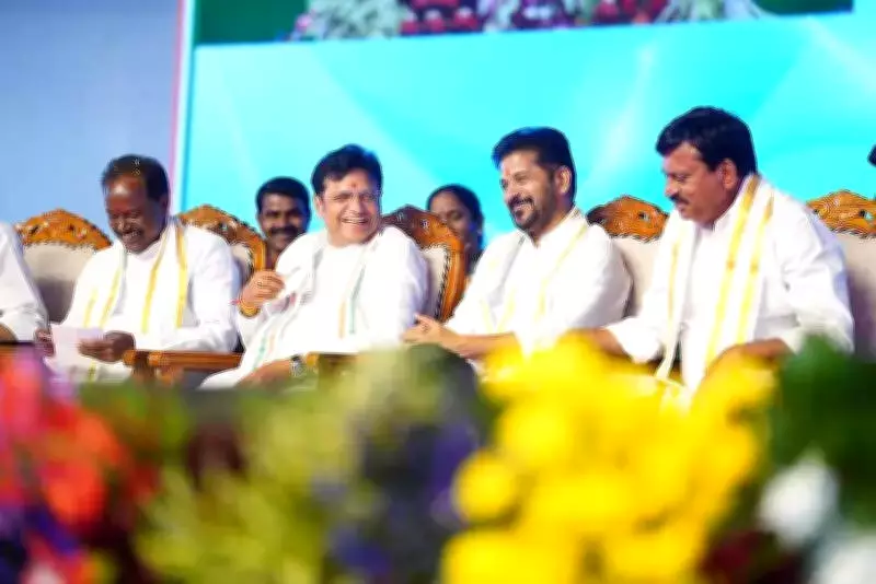 Telangana CM Revanth Reddy Urges Voters to Support Congress in Municipal Polls