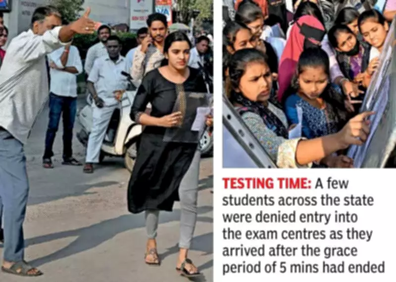 Telangana Intermediate Exams Begin Peacefully with 97% Attendance