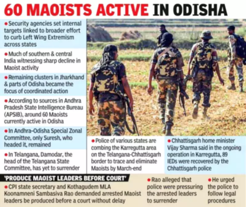 Telangana Police Facilitates Surrender of Top Maoist Leader Devji to Avoid Martyrdom