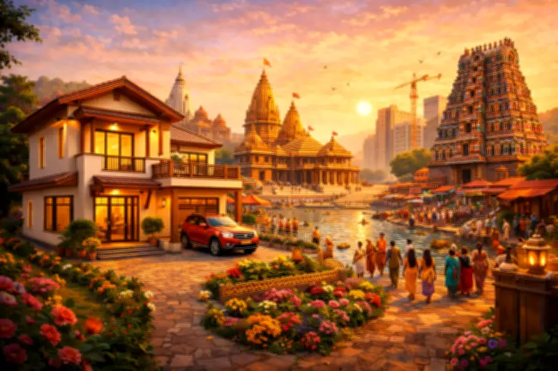 Temple Towns Emerge as Real Estate Hotspots Amid Religious Tourism Boom
