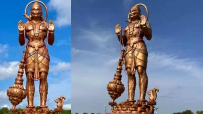Texas Conservative Activist Sparks Controversy Over 90-Foot Hanuman Statue