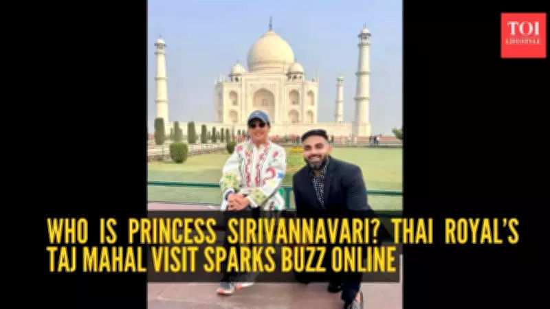 Thai Princess Sirivannavari Visits Taj Mahal, Photo Sparks Online Curiosity